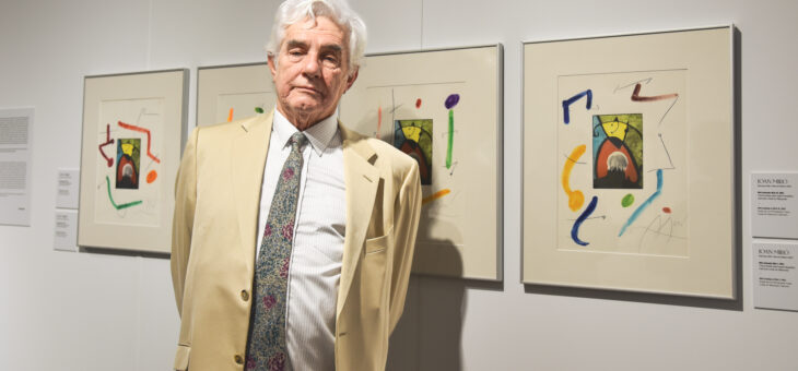 Alfredo Melgar, amigo de Miró, imparte una conferencia este jueves en FUNDOS Fórum Salamanca