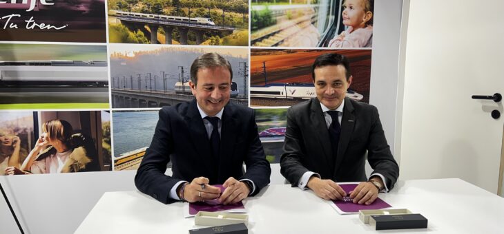 FUNDOS y Renfe renuevan su alianza para la promoción cultural y el transporte en tren