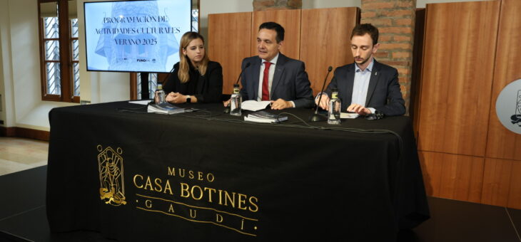 Casa Botines presenta la programación cultural para el verano con la celebración del cumpleaños de Gaudí y Català-Roca como protagonistas