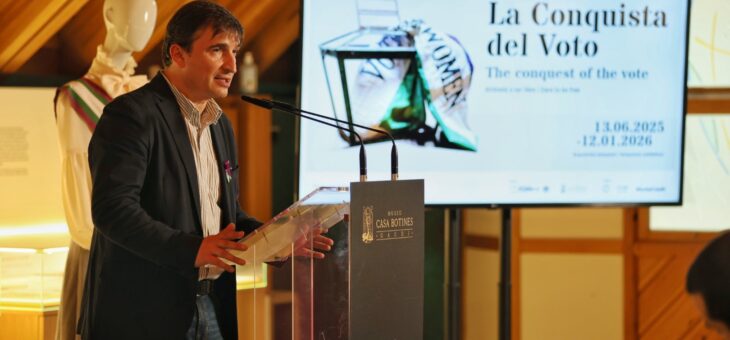 ‘La Conquista del Voto’ explicada por su comisario en Casa Botines