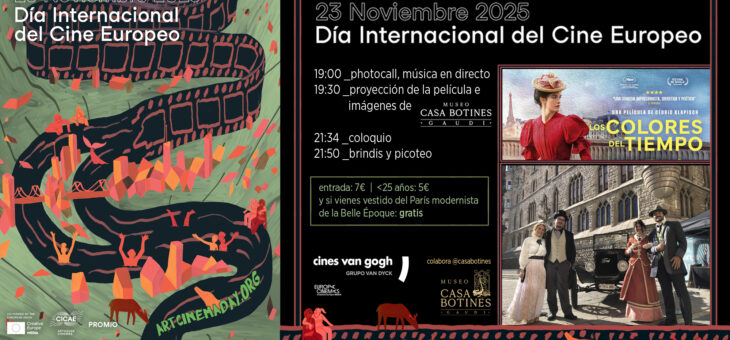 Casa Botines celebrará el Día Internacional del Cine Europeo con los Cines Van Gogh