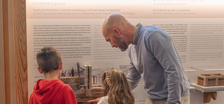 Navidades en familia en Casa Botines con la nueva visita-taller familiar