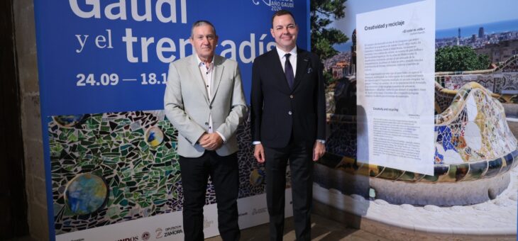 FUNDOS y la Diputación de Zamora exponen la obra de Gaudí en la Sala de la Encarnación