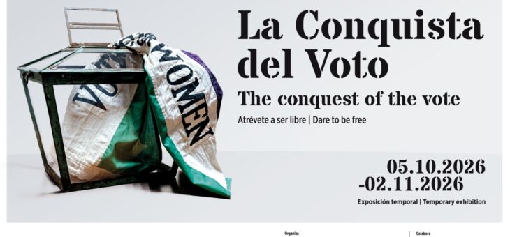 FUNDOS y la Diputación de Palencia inauguran la exposición ‘La Conquista del Voto. Atrévete a ser libre’ en el Centro Cultural Provincial